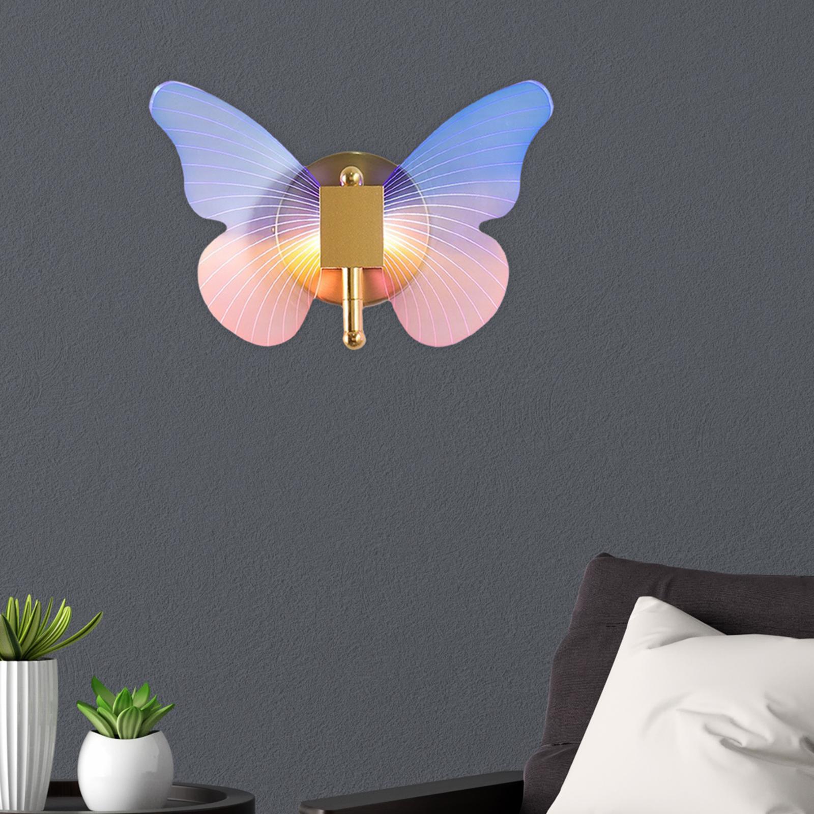 butterfly wall sconces