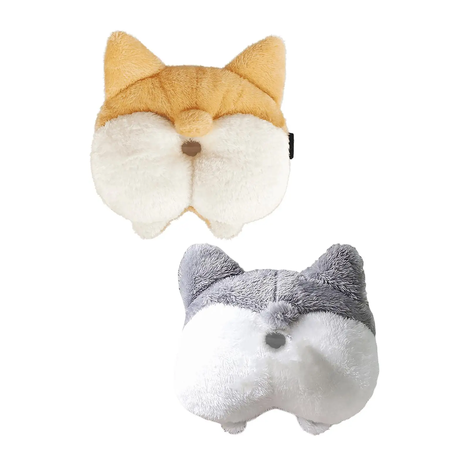 Tissue Box Corgi Lovely Hanging Wrapper Tissue Dispenser Hanging Pouch Cover Paper Box for Car Home Sun Visor Seat Vehicle