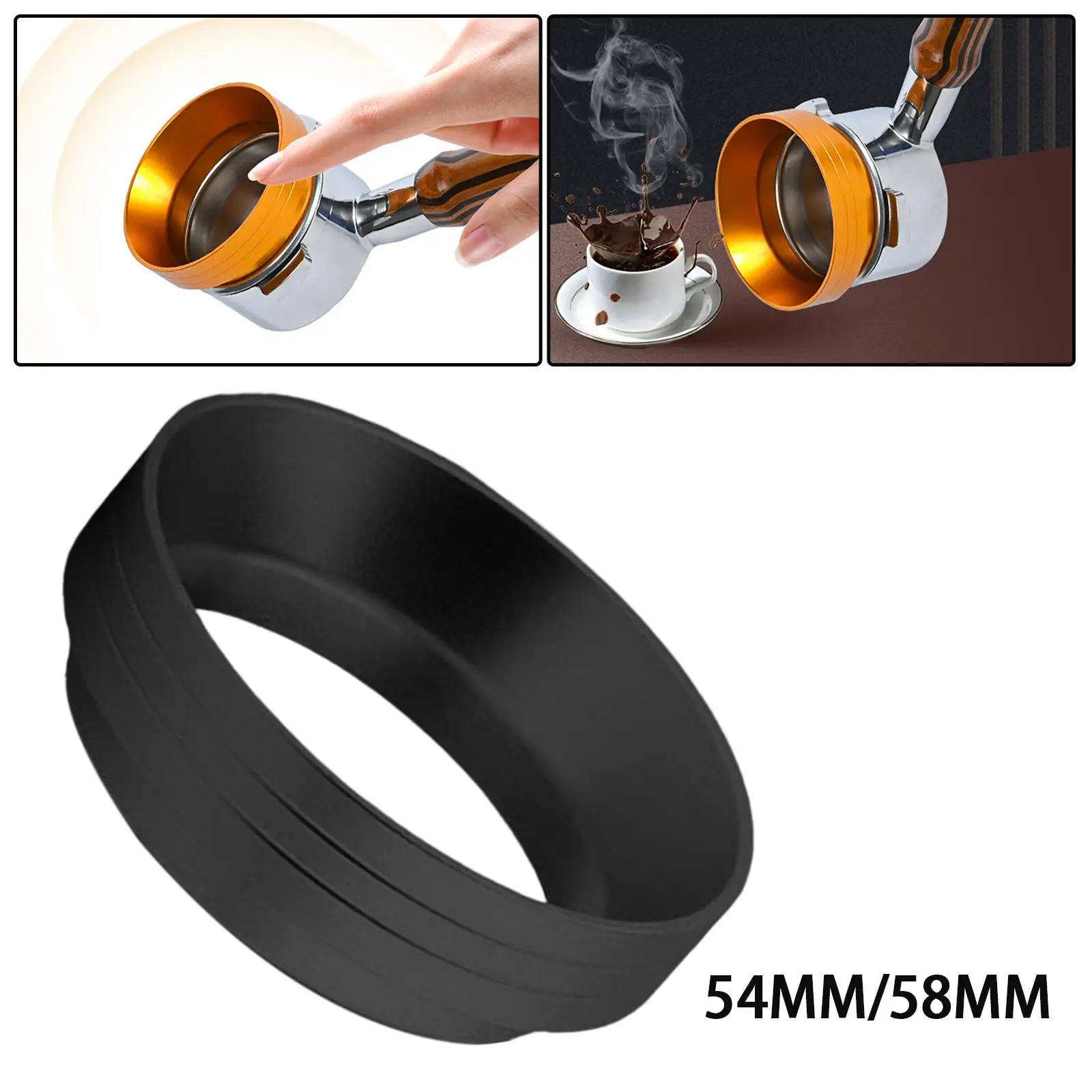 Espresso Dosing Rings Funnel with Magnetic Easy to Operate Exquisite Durable