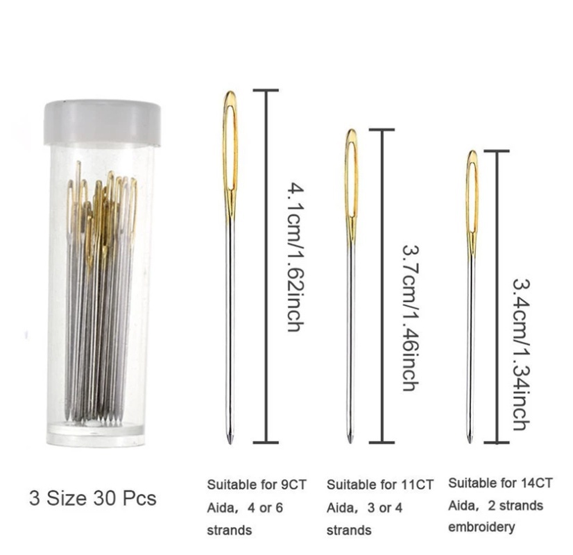 Description Picture 5 of itemDelysia king  30 needle cross stitch craft embroidery tools