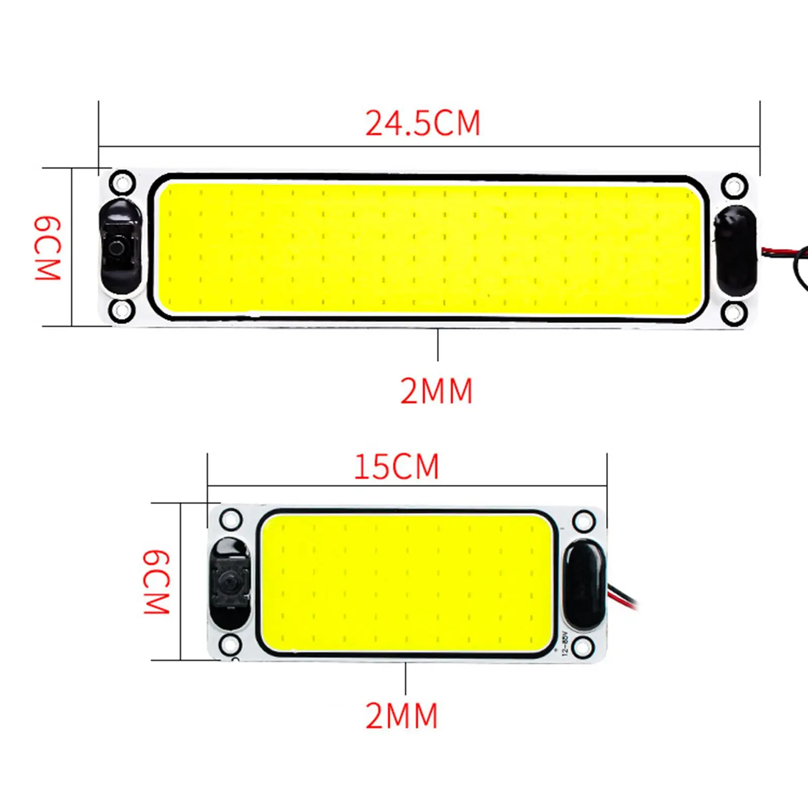 Cab LED Compartment Light High Performance 54 Beads High Brightness Premium Car SUV LED Lights for Van RV Truck Camper Boat