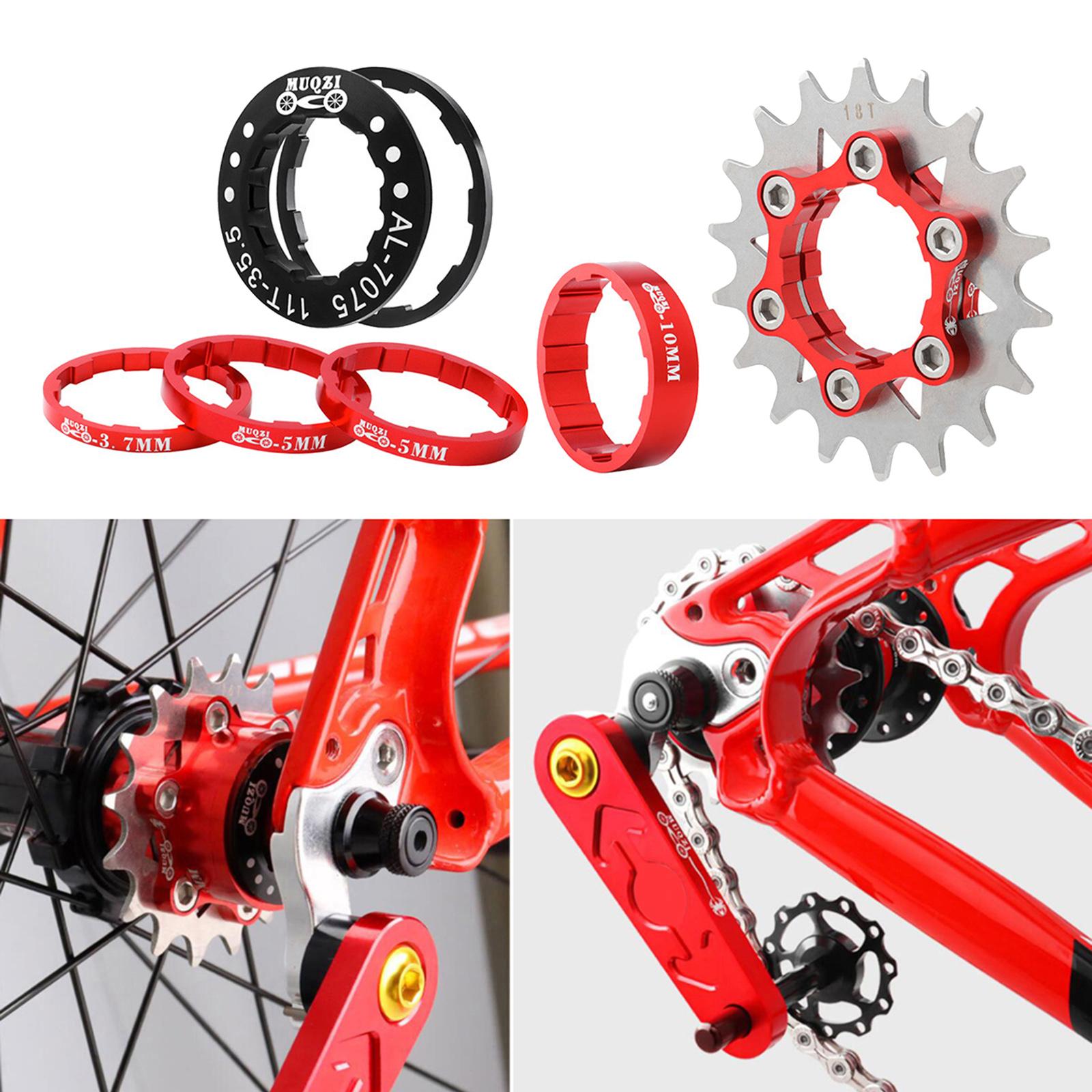 Lightweight 18  Cassette Set Adapter Freewheel Hub Refit Parts  Accessories