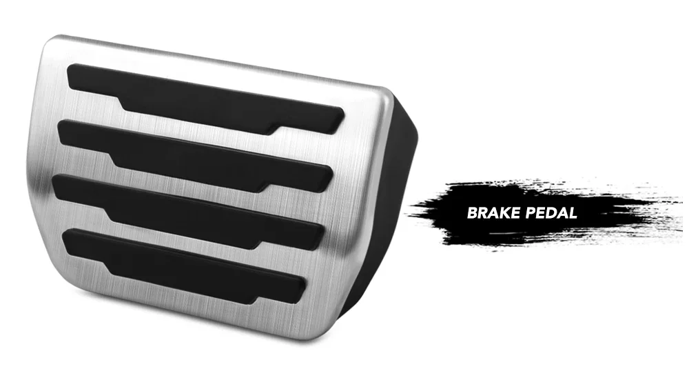 Edelstahl Auto Pedale Gas Bremssteun Pedal für Land Rover Range Rover Evoque Discovery Sport Innen Zubehör – Detail 3