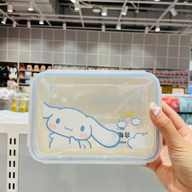 Buy Sanrio Cinnamoroll Travel Rounded Bento Box with Four Clips at ARTBOX