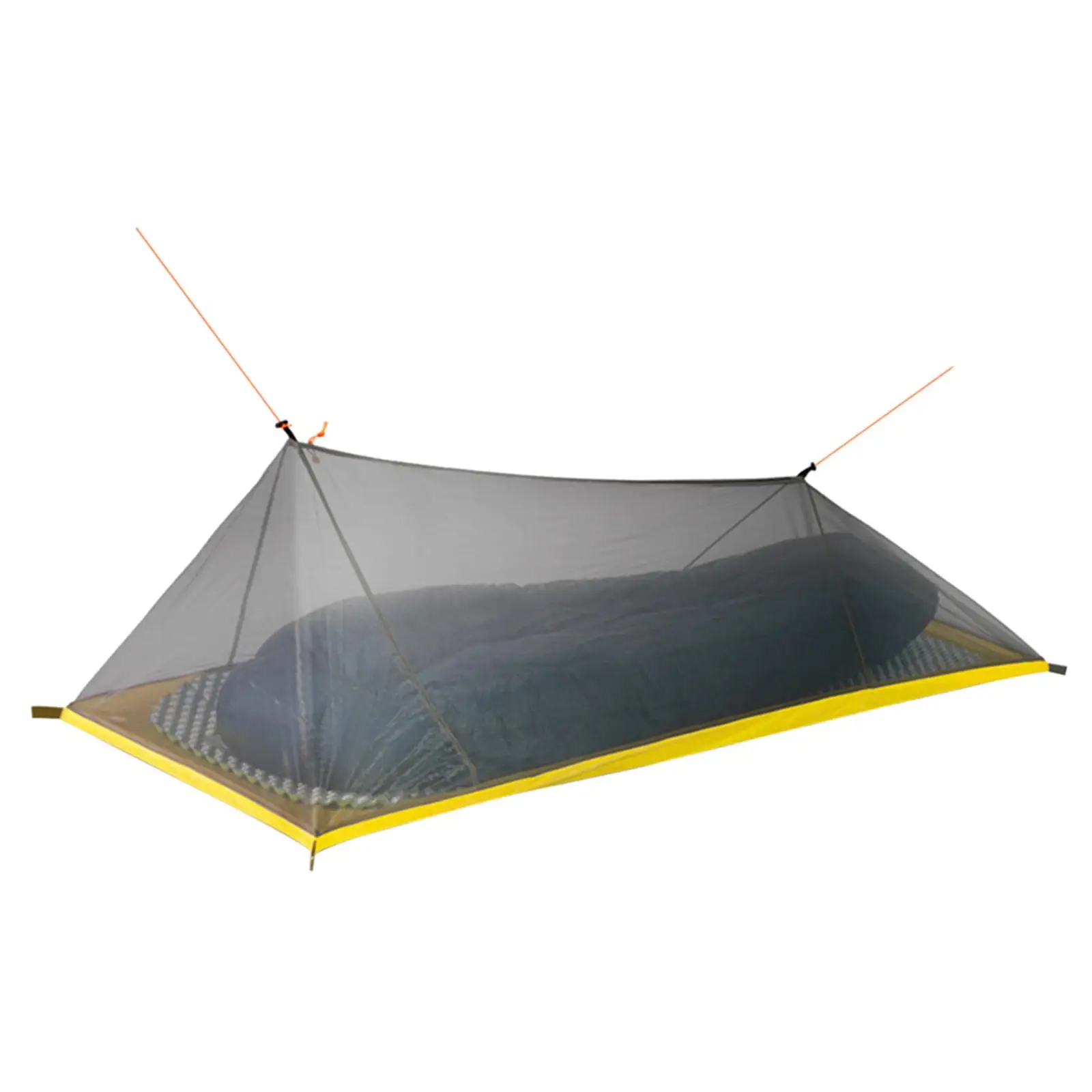 Camping Tent Single Layer with Storage Bag Rainproof Ultralight Windproof Tent for Backpacking Outdoor Hiking Yard