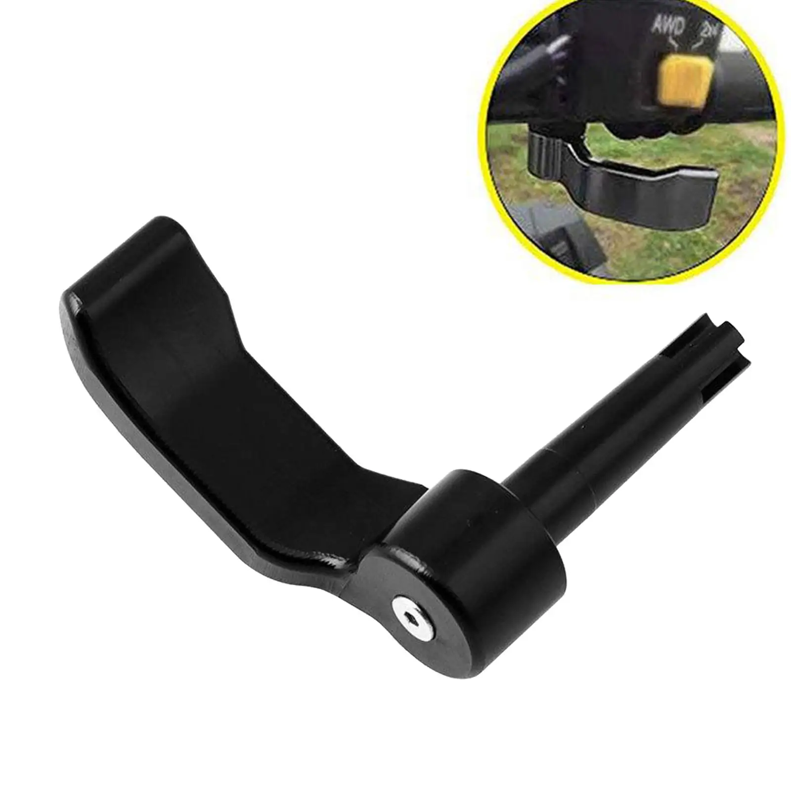 Aluminum Alloy Thumb Throttle Control Lever Replacement Compatible with Polaris Scrambler Sportsman 550 850 New