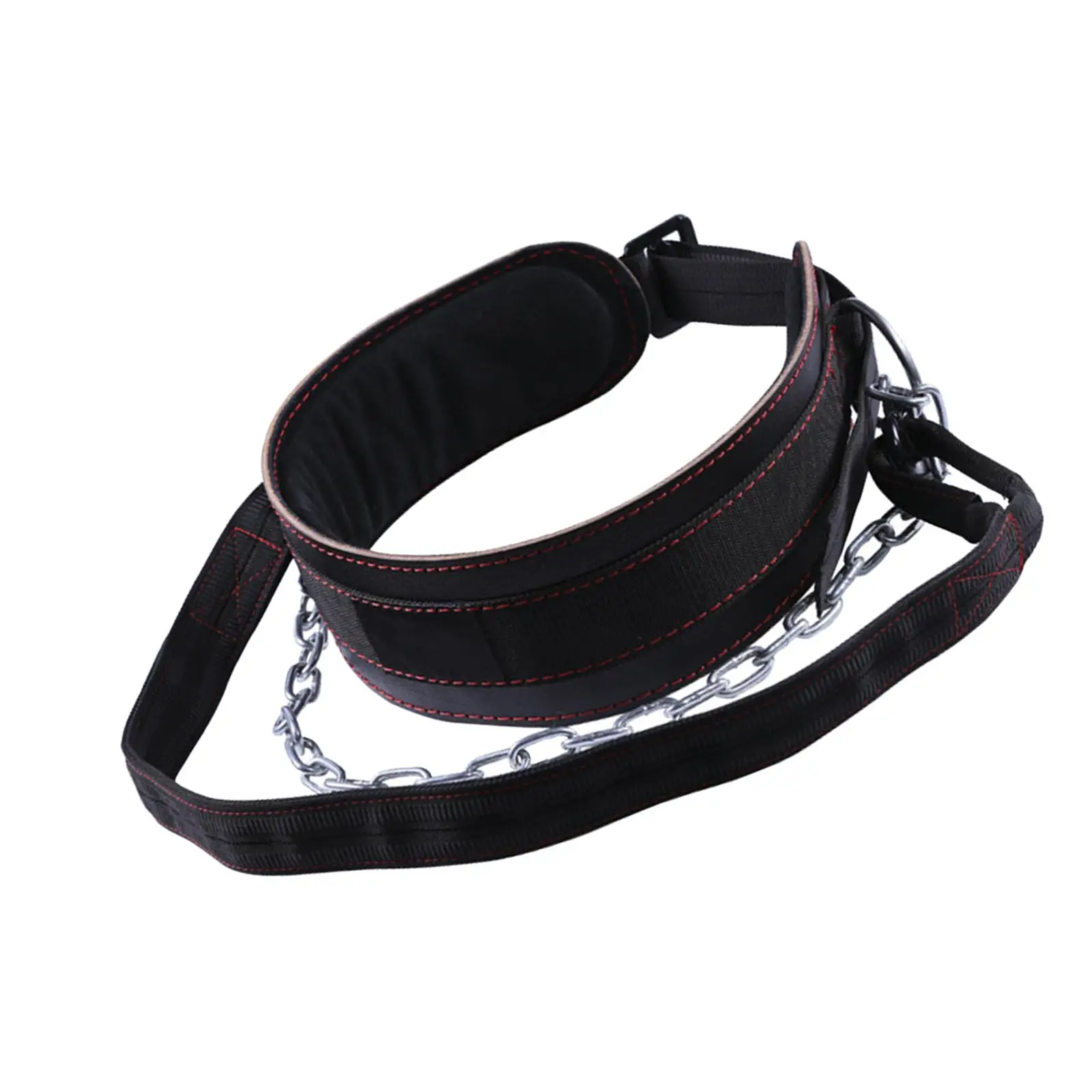 Pull Ups Belt with Chain Heavy Duty Wide Training Toner Workout Exercise Gym Belt Lifting Belt for Pull up Musculation