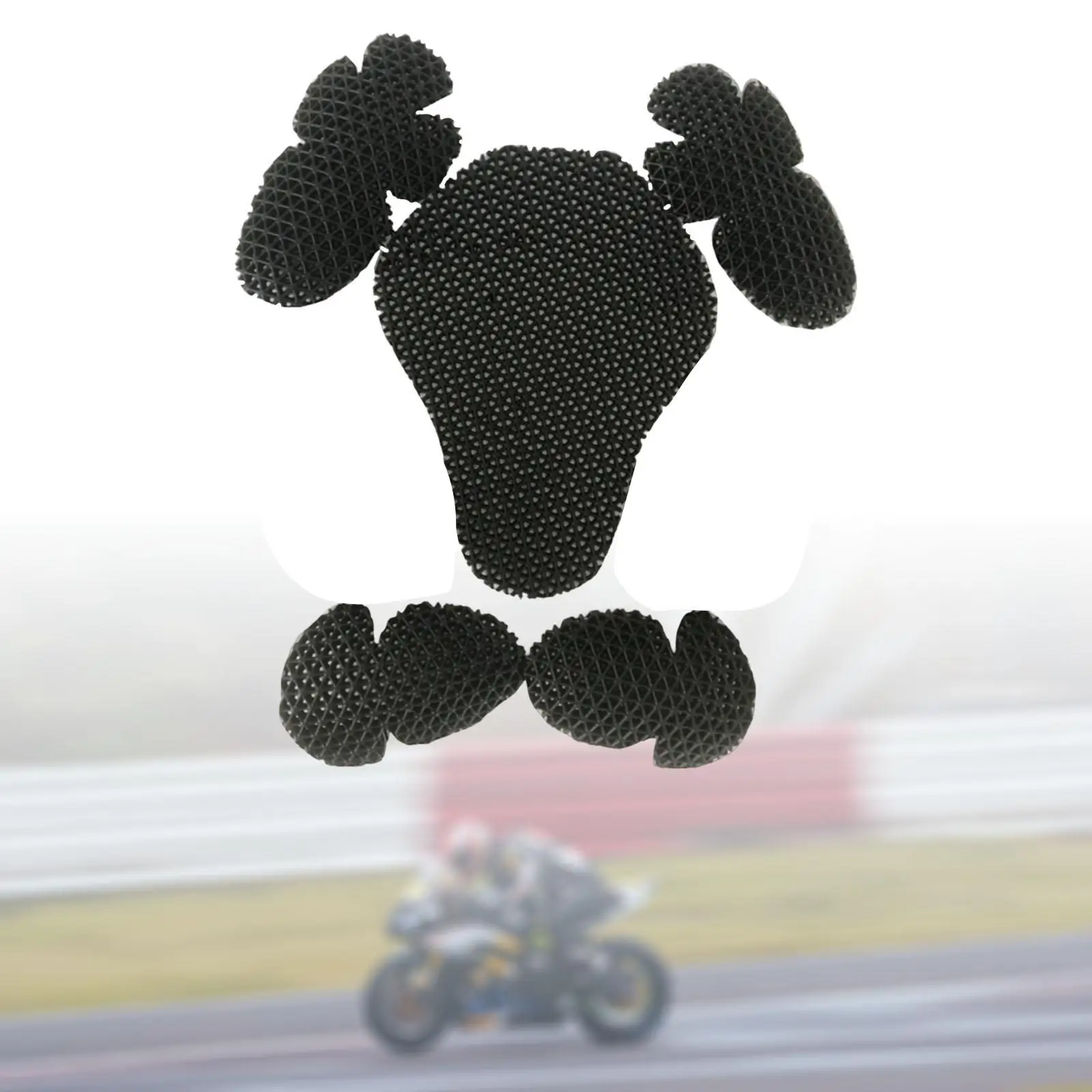 5 Pieces Motorcycle Accs Shoulder Protector High Density EVA Unisex