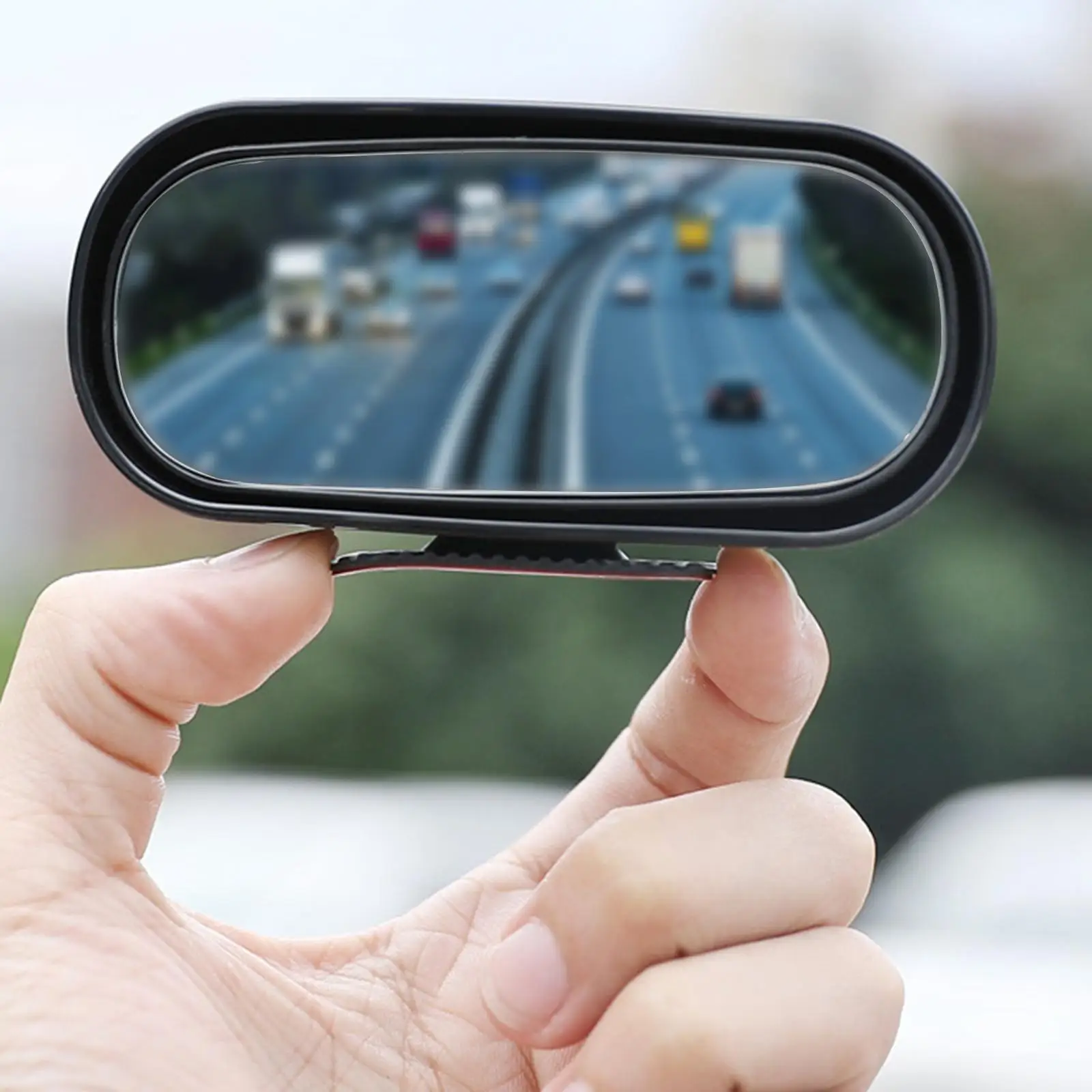 Car Blind Spot Mirror 360Rotatable Universal Rear View Assist Waterproof HD Car Mirror Accessories Fit for Universal Vehicle