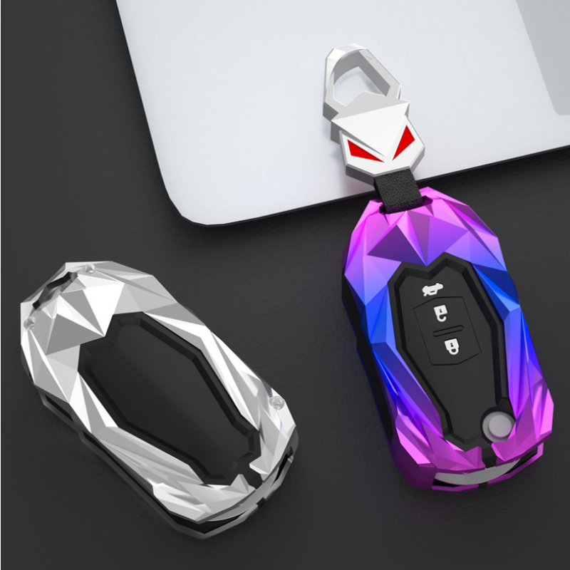 1x Zinc Alloy Silicone Car Key Case Cover for Mazda CX-5 CX5 CX-7 CX7 3 2 6 Atenza CX-9/CX9 MX5 2/3 Button Key Protect Shell - Sbbce8cd266c942849942e113d5dc9e40A
