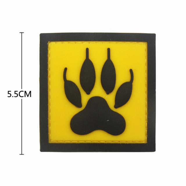 SERVICE DOG K9 UNIT ESA Pet Service Dogs Sling Sticker PVC Magic Sticker  Badge Tactical Patch for Dog Clothing Hook and Ring - AliExpress