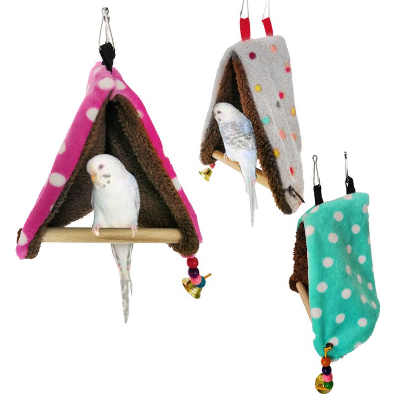 Title 1, new Bird Perch Tent for Cages Easy to Install f...