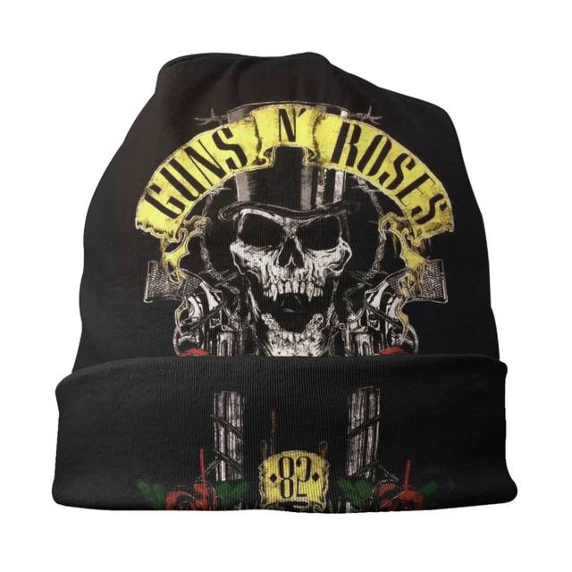Custom Guns N Roses 85 Skullies Beanies Caps Cool Winter