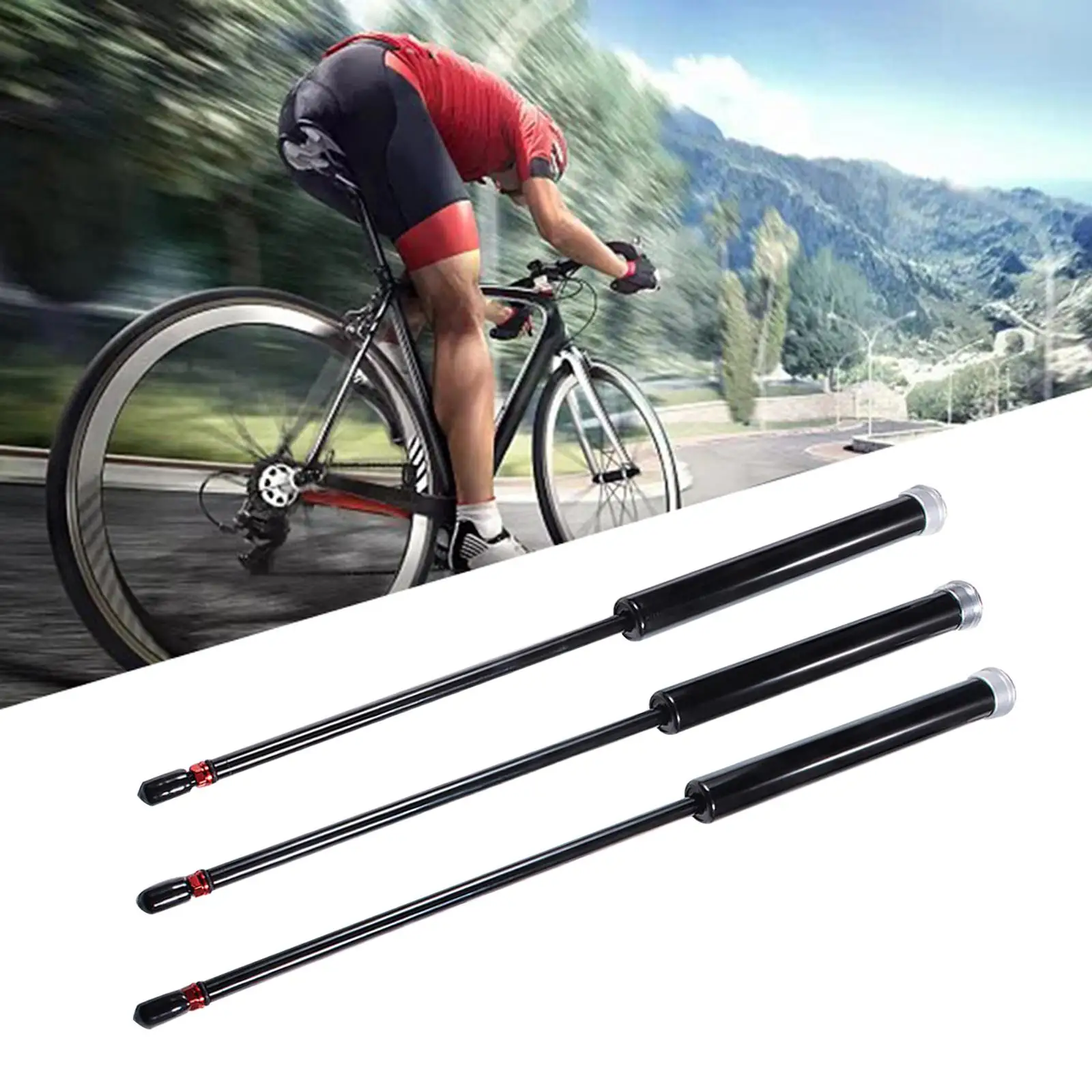 Aluminum Front Fork Repair Parts Bicycle Air Damper Rod Manual Control 26 / 27.5