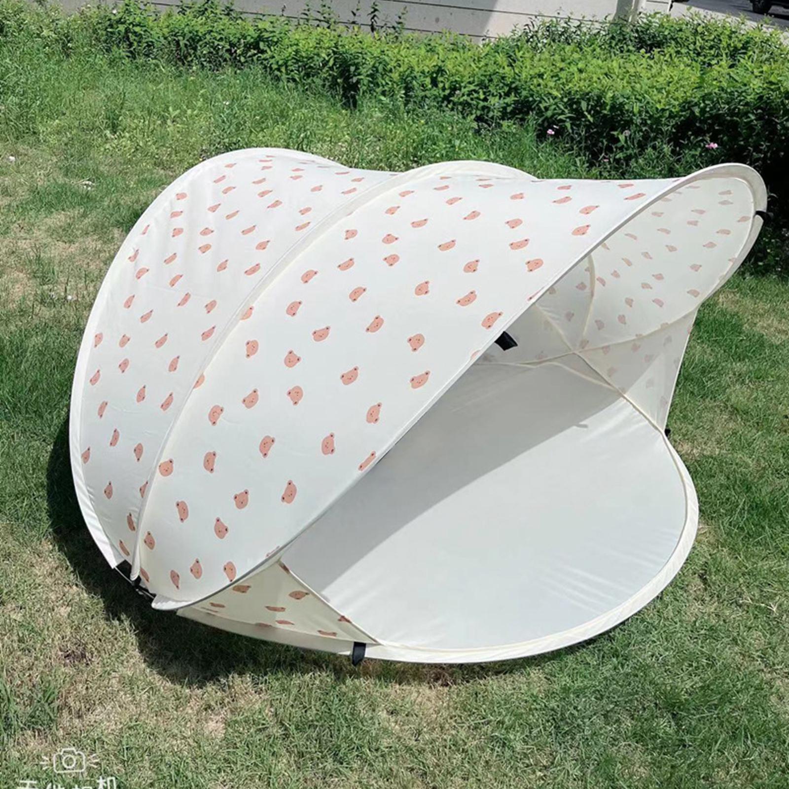 Beach Tent Portable Automatic Kids Play Tent Easy Setup Baby Travel Tent Shelter for Children Boys Girls Trips