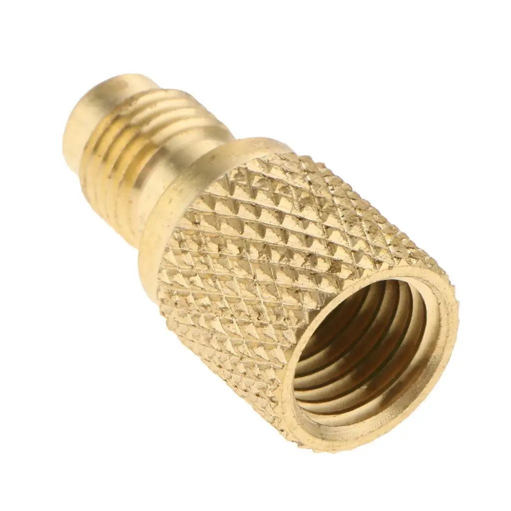R134A cooling water tank adapter made of brass for old and broken plugs