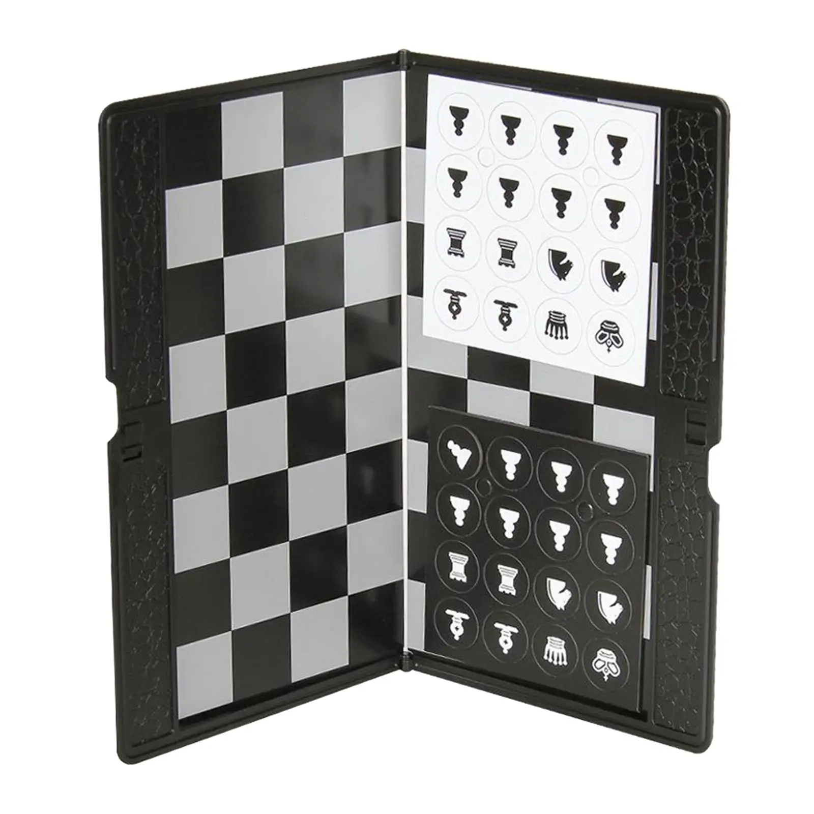 Foldable Chessboard Mini Chess Set Travel Chess Board Game for Camping