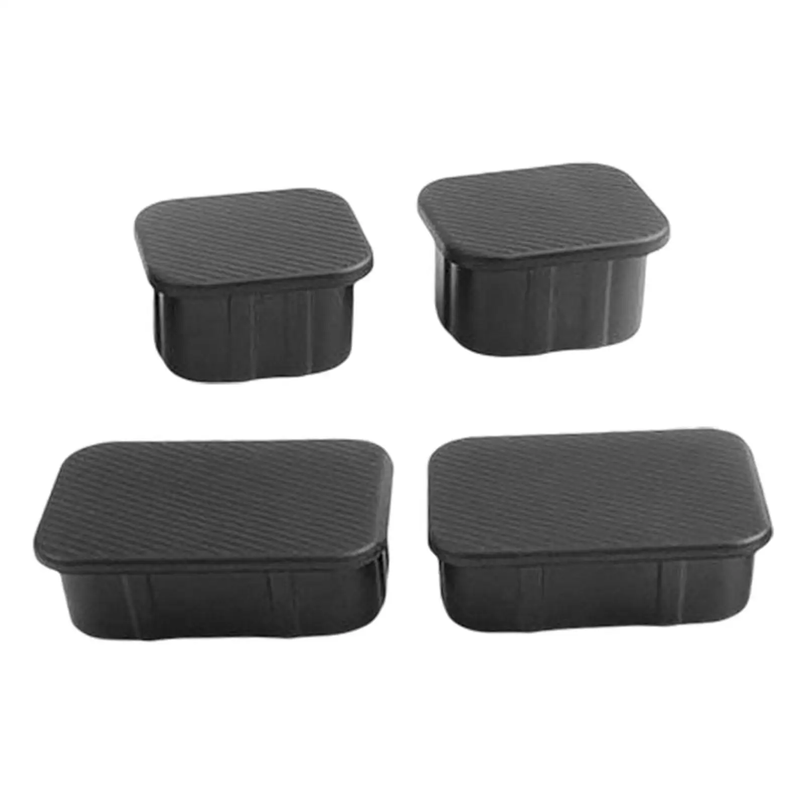 4x Front Axle Plug Professional Easy Installation Black for Ford Bronco