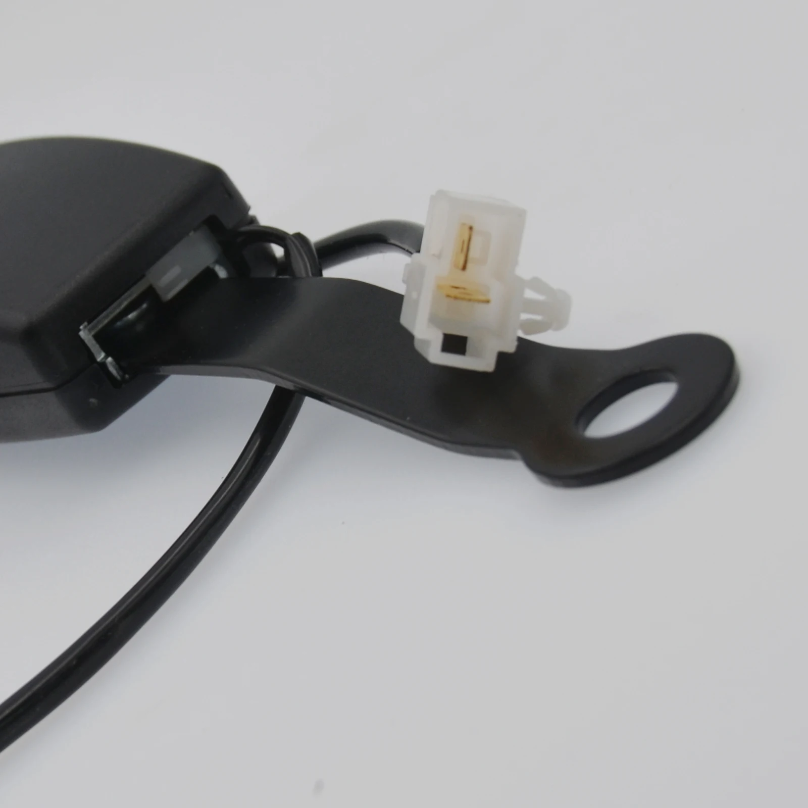 22mm Car   Belt Buckle Socket Plug Connector w/ Warning Cable