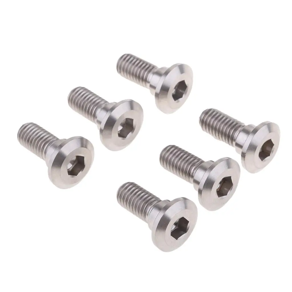 Motorcycle Brake Disc Hex Bolts, M8 X 20 Mm Hex Socket Head  Screws