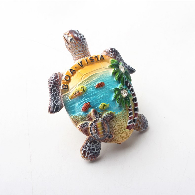 Description Picture 3 of itemCape Verde Travelling Souvenirs Fridge Magnets Cute Turtle Manetic Stickers for Message Board Kawaii Gifts Crative Home Decor