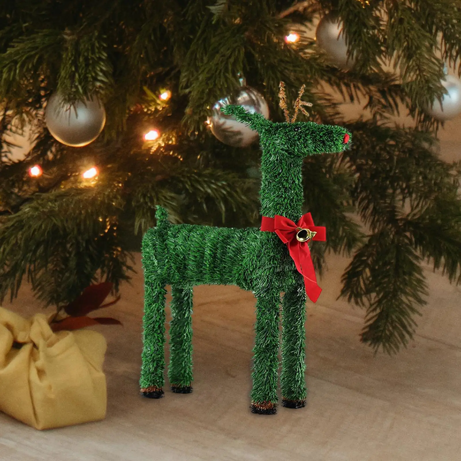  Deer Ornament  Standing Elk Reindeer Decoration for Holiday