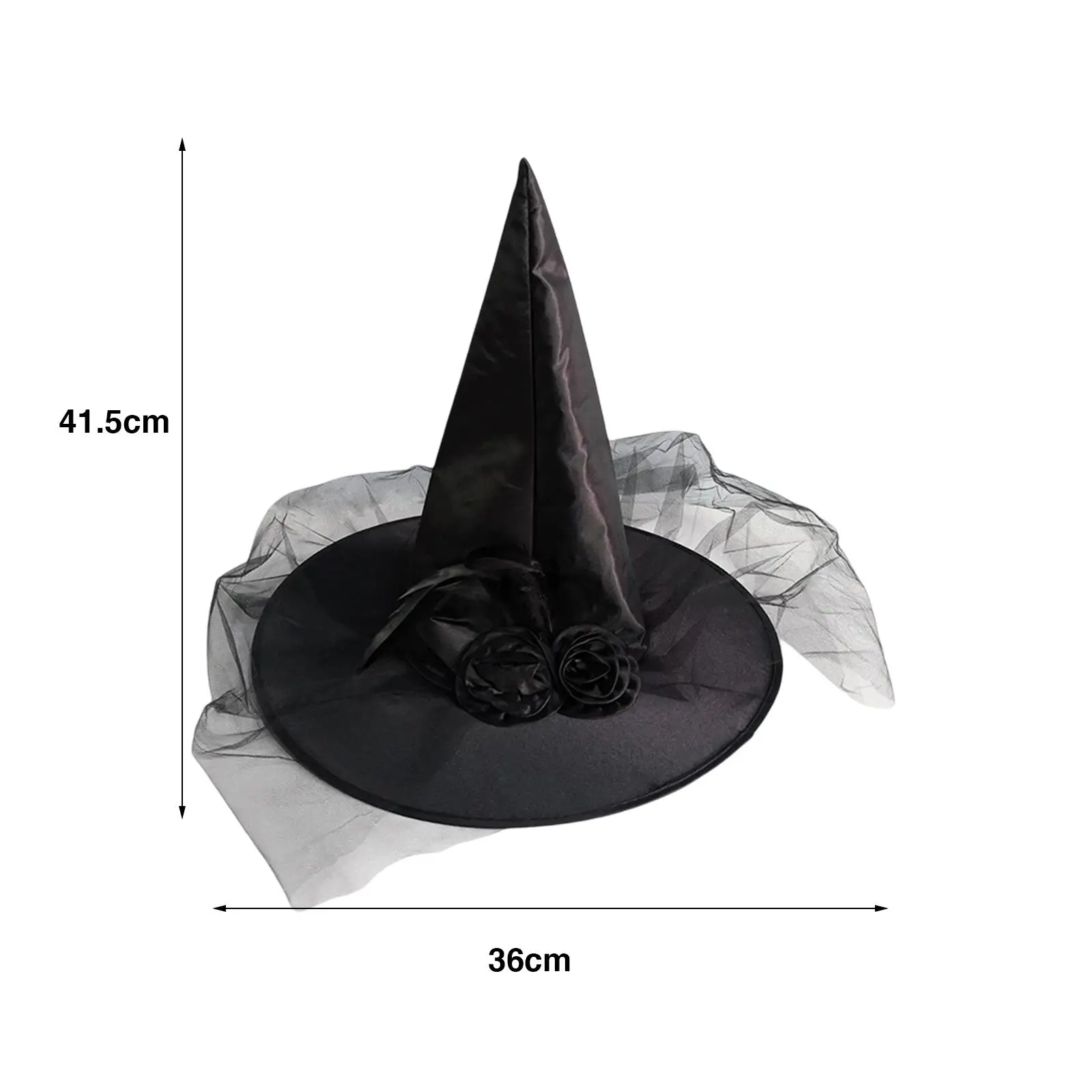 Halloween Witch Hats Cosplay Costume Modern Masquerade for Cosplay Carnivals