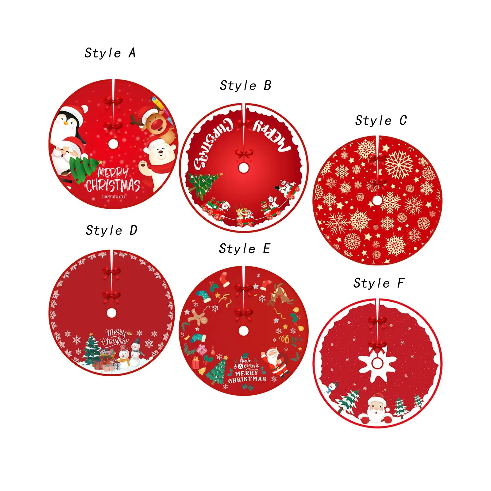 Christmas Tree Skirt Diameter 90cm Christmas Decoration Christmas Supplies Xmas