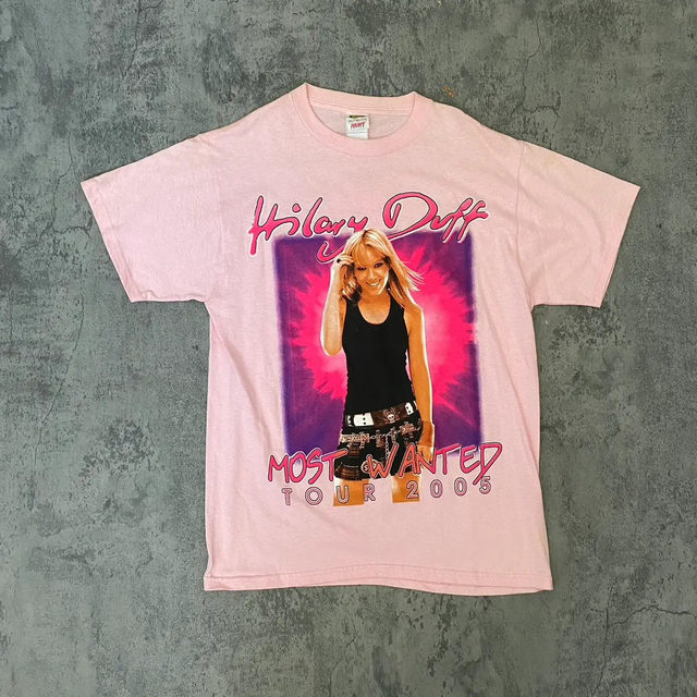 Rare Vintage 2005 Hilary Duff Still Most Wanted Concert hotsell Tee