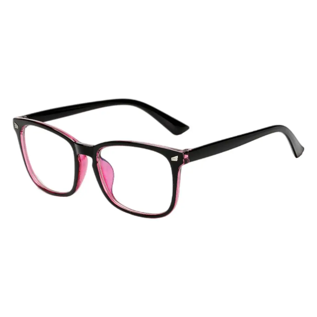 Plain Glasses Retro Style Black Frame Eyeglasses Eye Wear Frames for Women