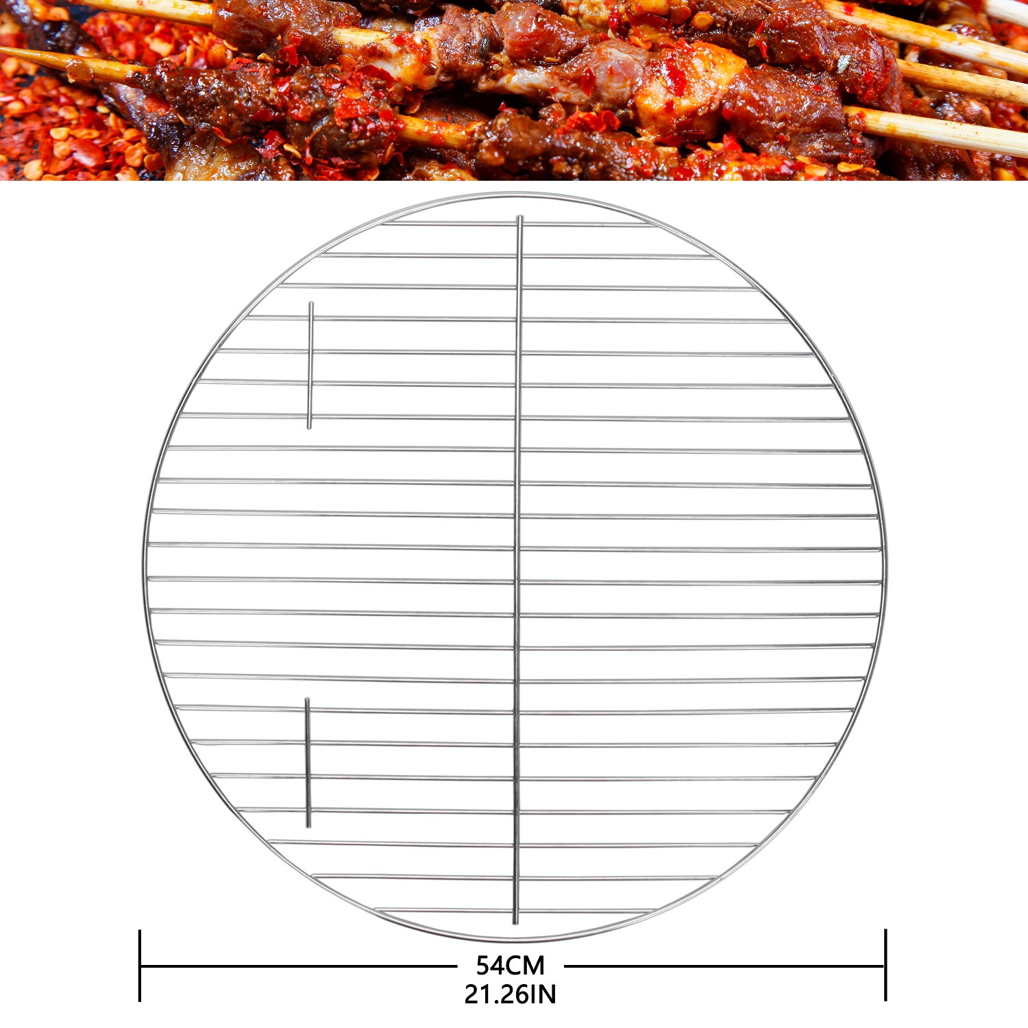 Title 2, Apple kettle grill grids/Cooking Grid Fit for 1...