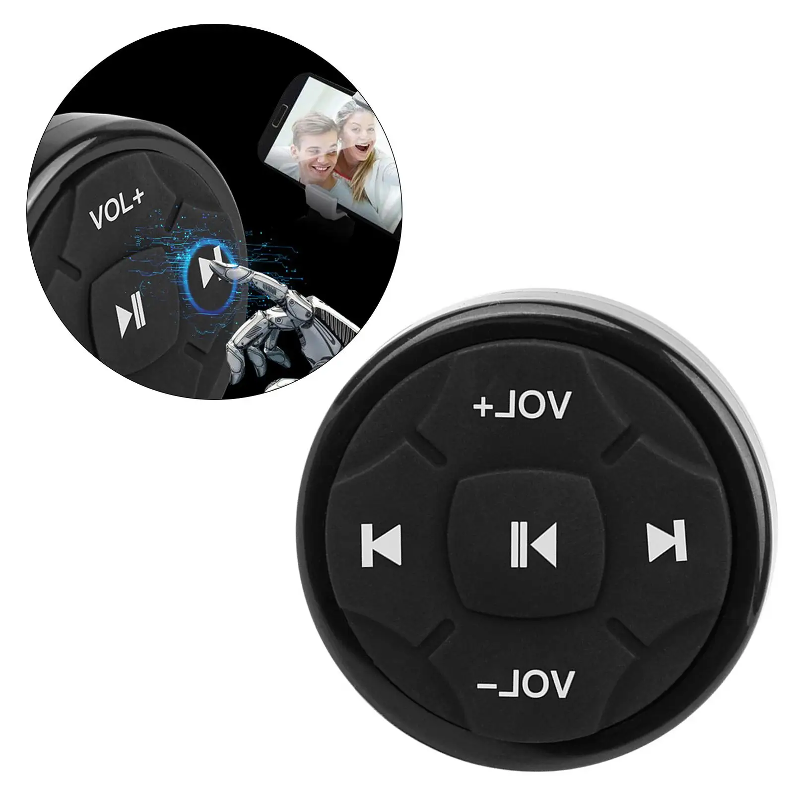 Bluetooth Wheel Wireless Remote Control for Car