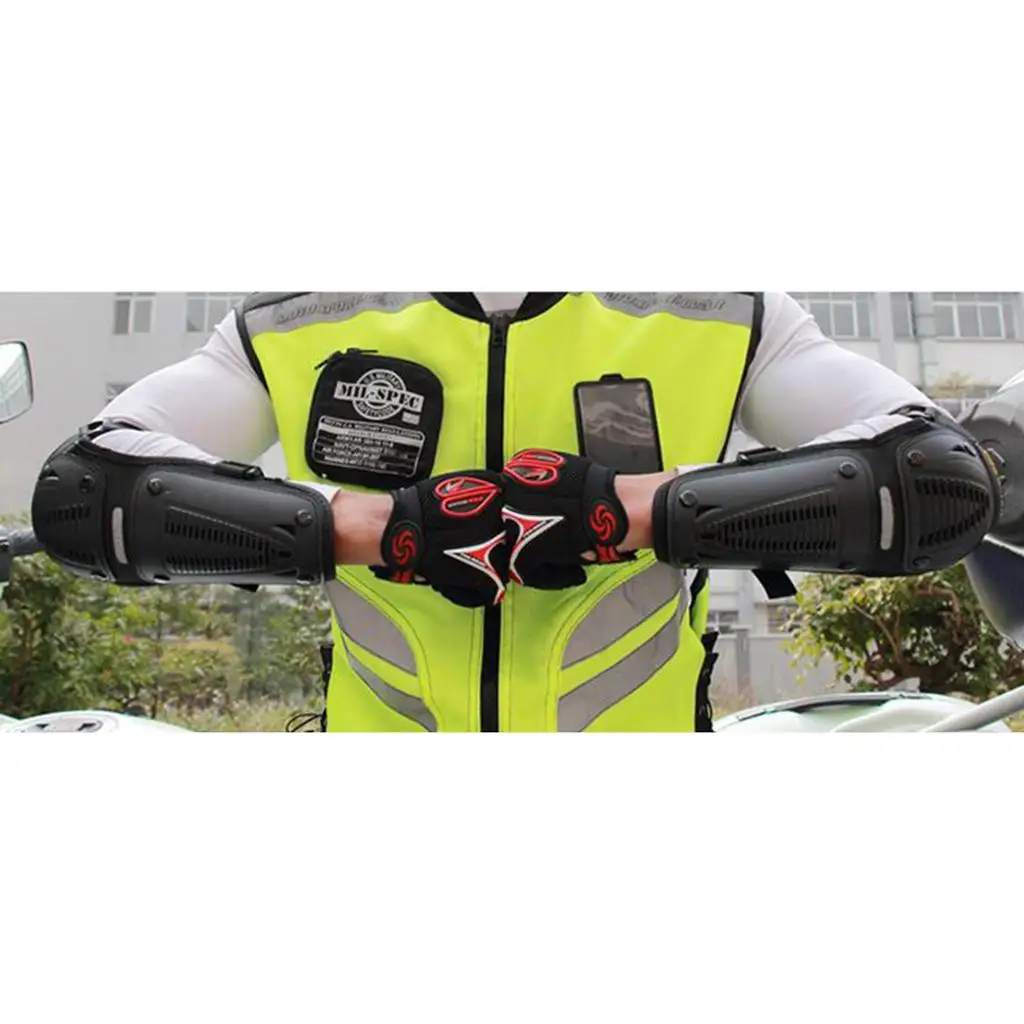 4 Pieces Motorcycle Riding Anti-fall Knee Elbow Guard