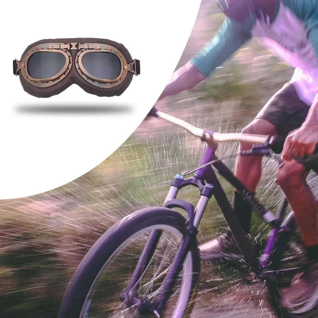 Punk Glasses Motorcycles Flying Eyewear for Motocross Cruiser Snow Sports