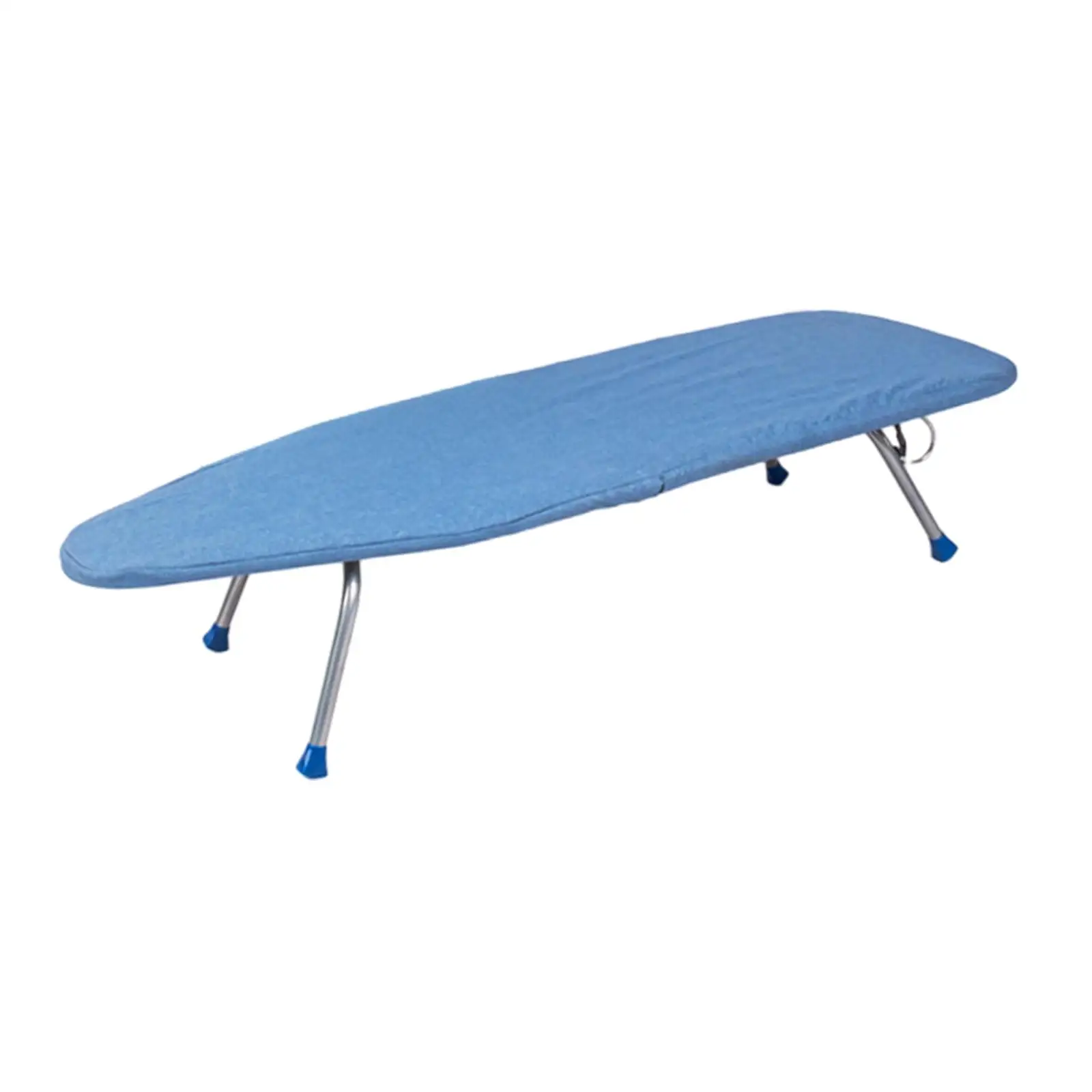 Tabletop Ironing Board Heat Resistant Cover Non Slip Feet Ironing Clothes Compact Portable Ironing Table for Laundry Room