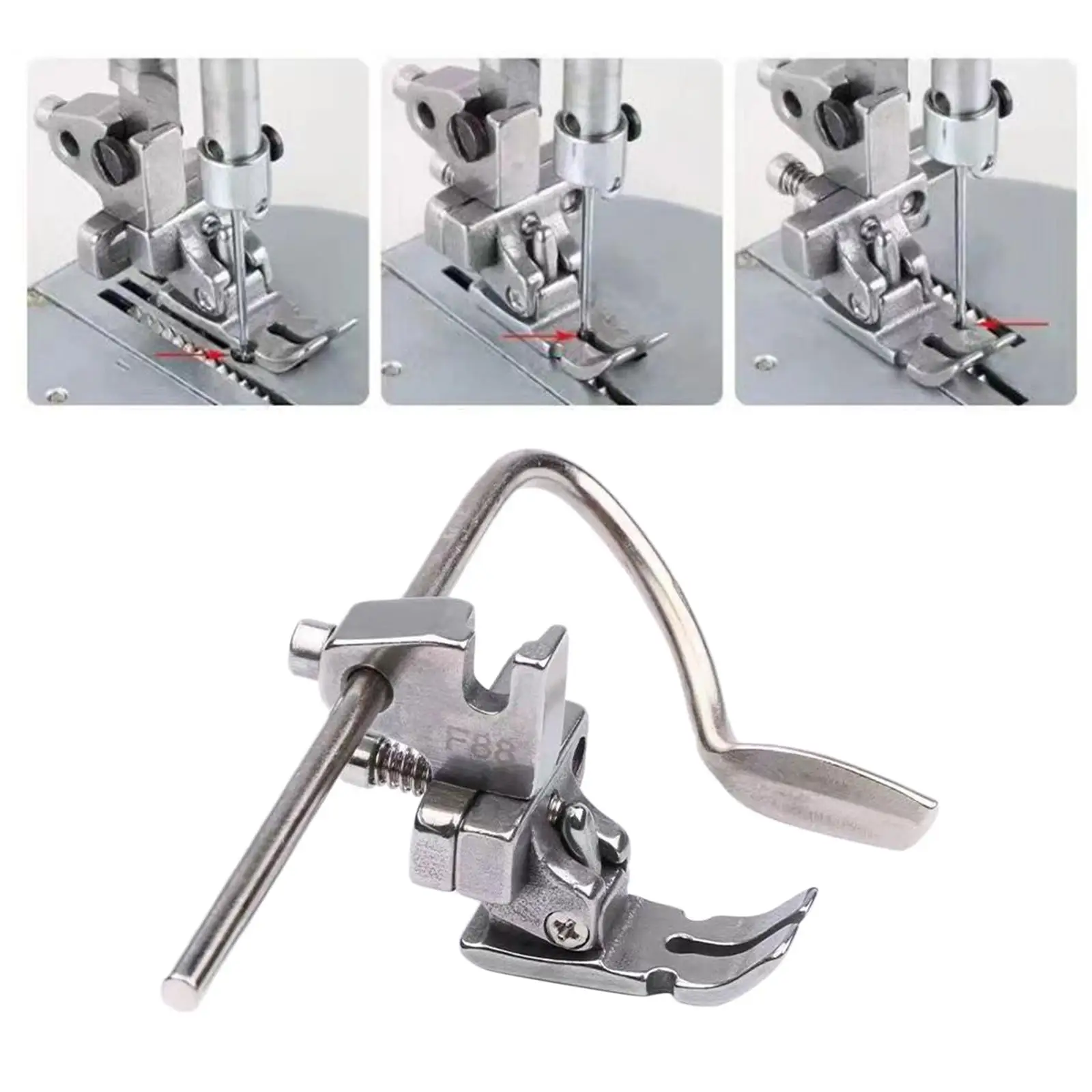 Presser Foot for Sewing Machine Straight Stitch Presser Foot for Pillow Cover Bag Sewing Cording DIY Arts Crafts Clothes