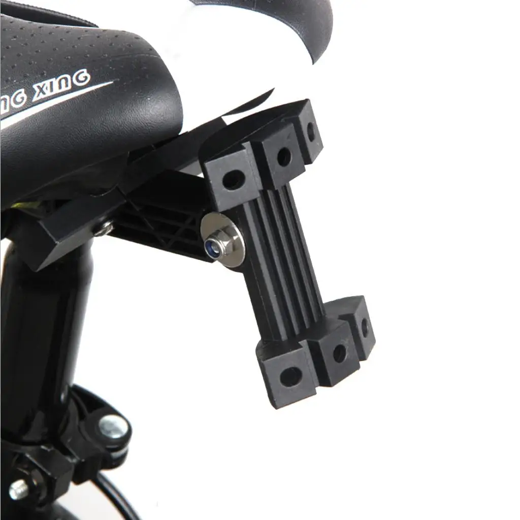 Seat Bottle Holder Heavy Duty Back Rear Rack For BMX Mountain Road Bike Cycling Black