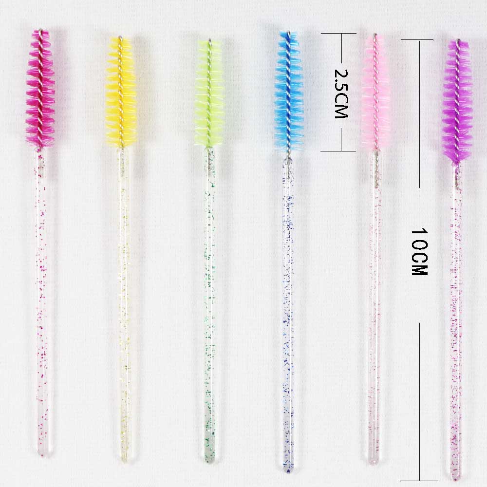 Best of Disposable Crystal Eyelashes Brush Comb 5 / 50Pcs Eye Lashes Extension Mascara Wands Makeup Professional Makeup Beauty Tool Reviews & Tips - Image 6