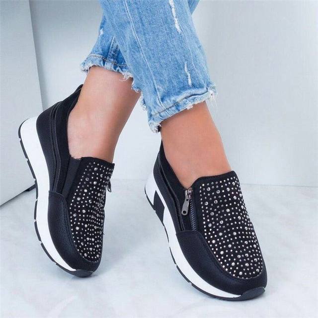 Red Sneakers Women Shoes Woman Tennis Shoes Canvas Shoe Female Casual Shoes  Ladies Sport Shoes Platform Sneaker Hollow Out Shoes