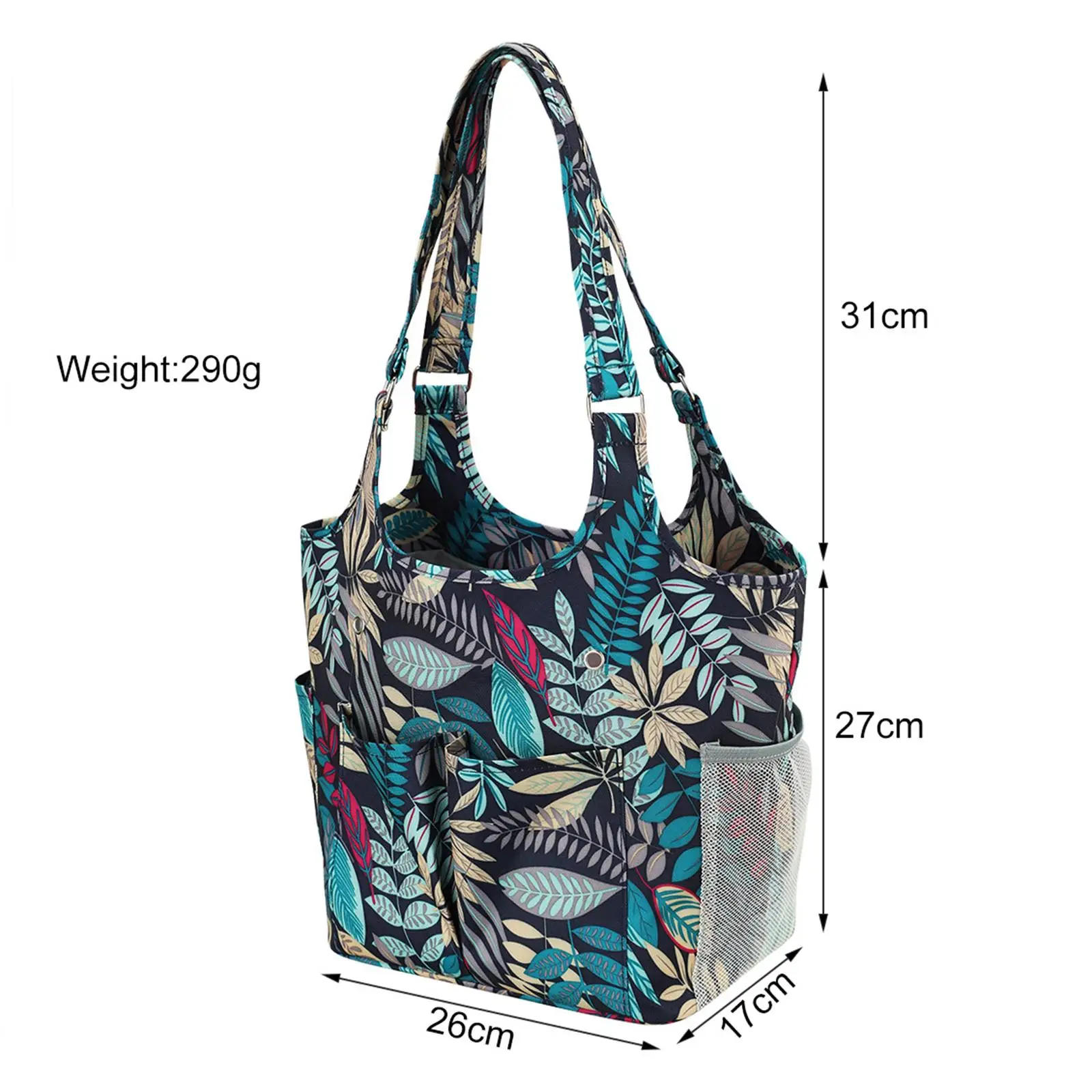 Knitting Tote Bag High Capacity Lightweight Large Large Capacity Yarn Storage Tote Bag for Hook Cross Stitch Craft Crochet Hook