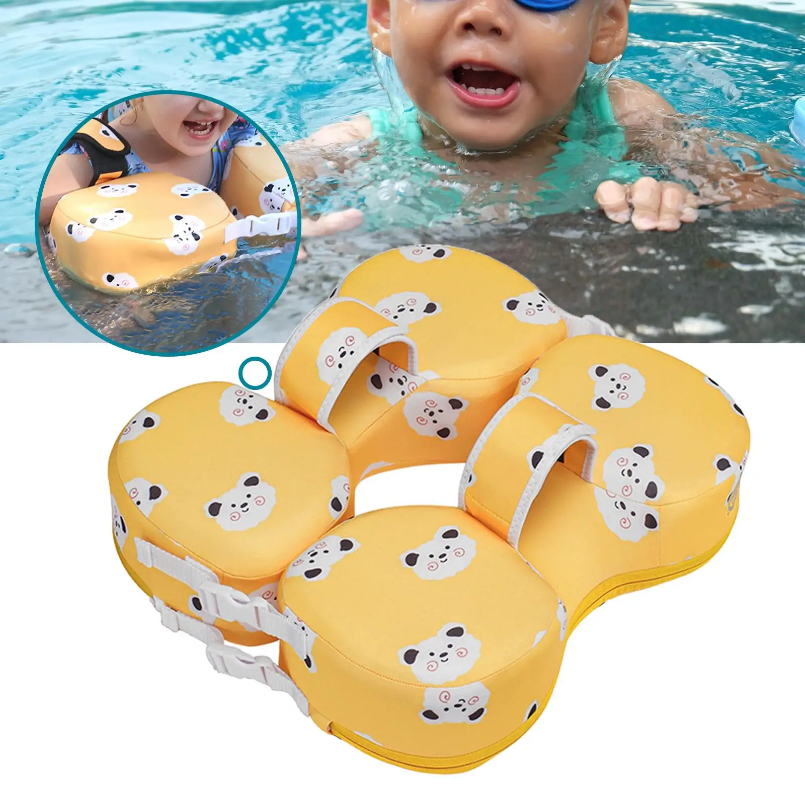 Baby Swimming Training Float Pool Floats Beach Toy Within 5 Years Old Water Floats Ring Aid for Kids Newborn Toddlers Baby