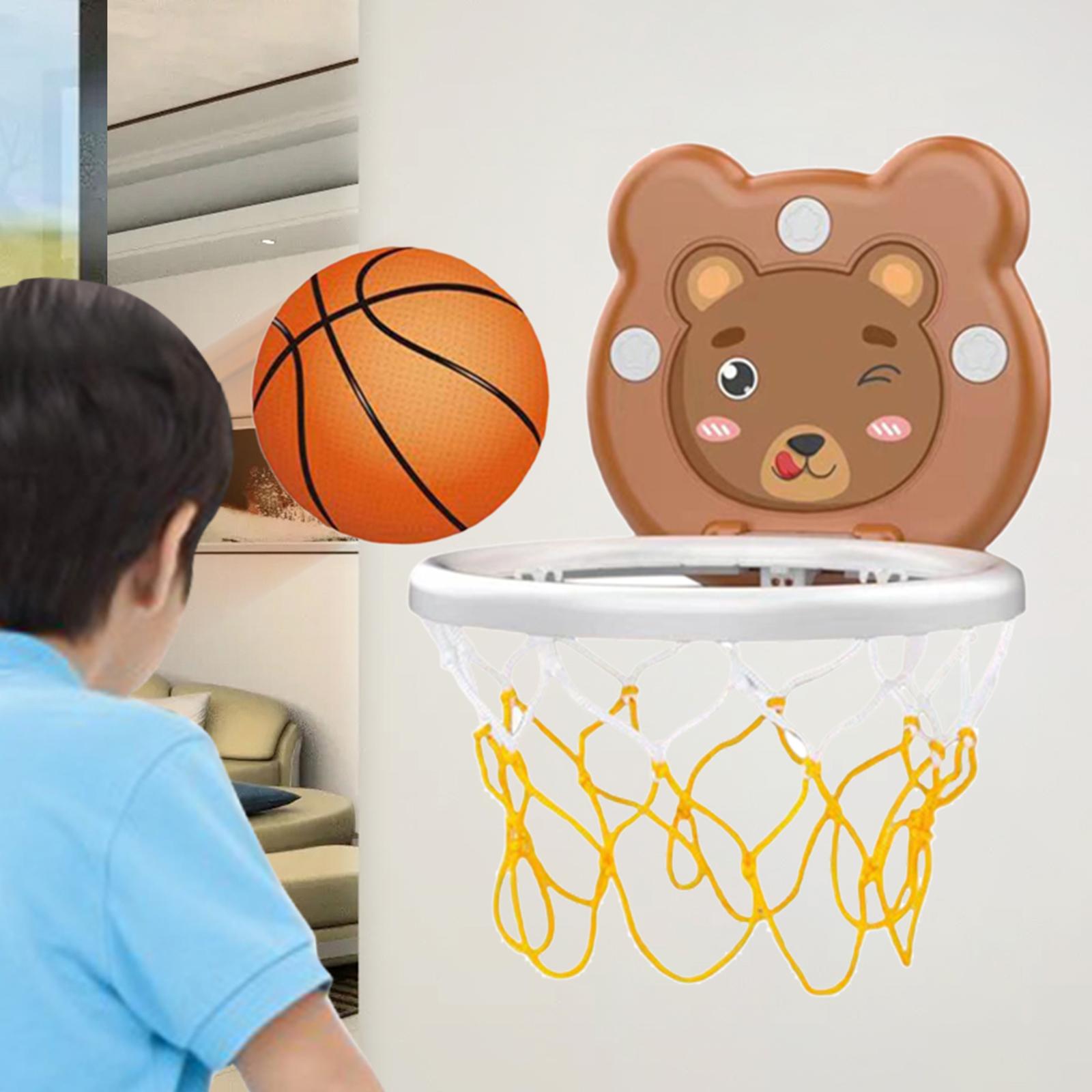 Mini Basketball Hoop Set Early Educational Toys Interactive Toys for Door