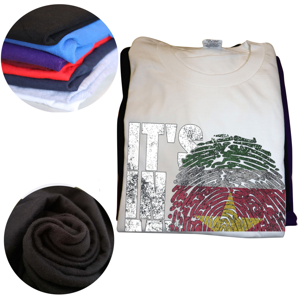 Es ist In Meinem DNA Suriname Surinamese Flagge T Shirts Sommer Grafik Streetwear Kurzarm Geburtstag Geschenke T-shirt Herren Kleidung – Detail 4