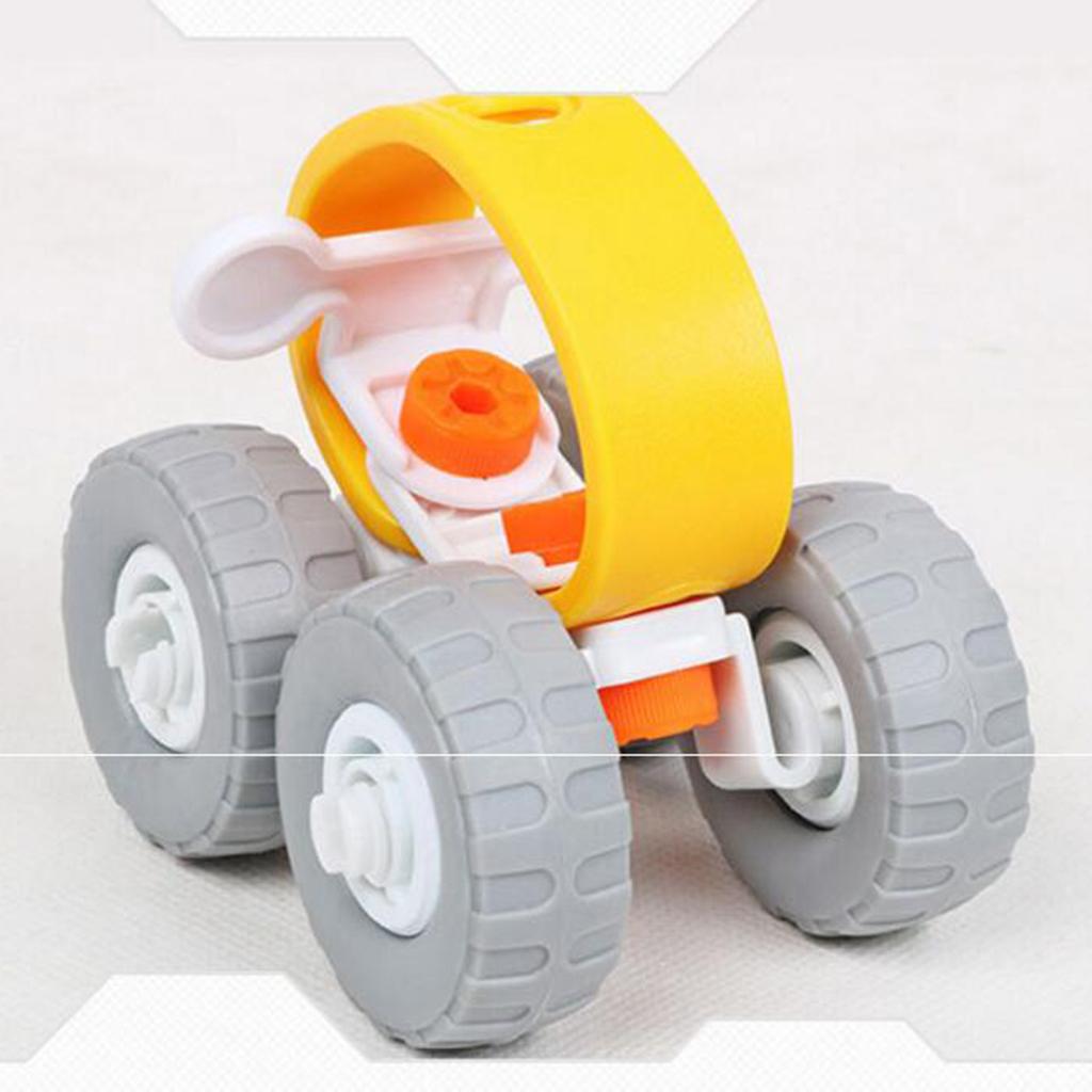 18Pcs DIY Assemble ATV Vehicle Toy Set for Kids Toddlers, Building Blocks Toy