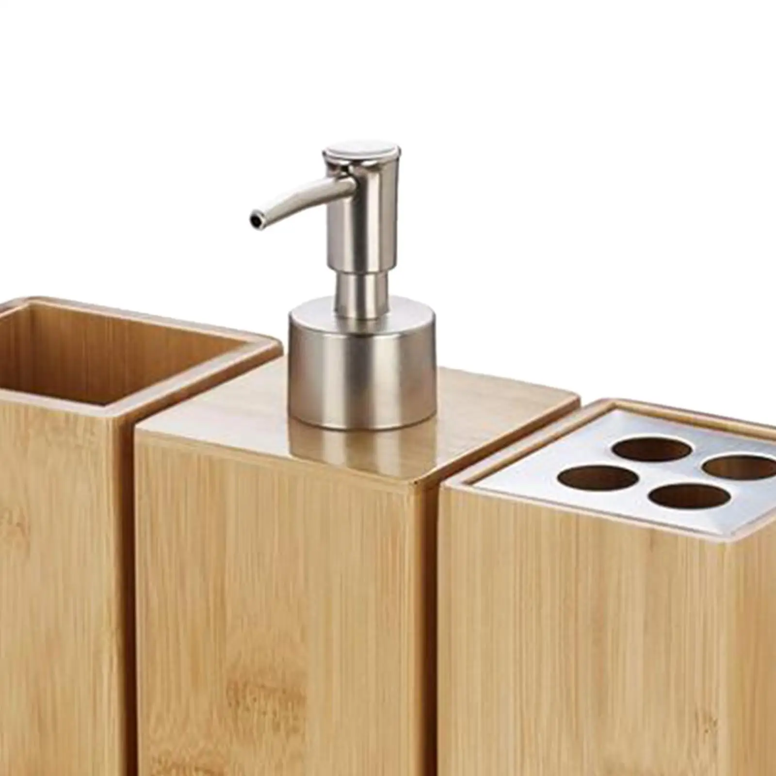4x Bathroom Accessories Set Vanity Storage Organizer Tray for Bathroom Home