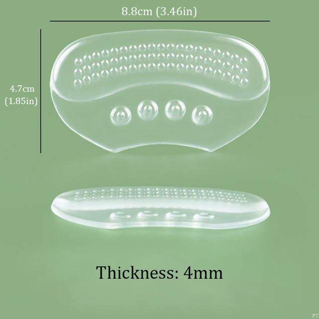 28 Talonnettes En Silicone Anti-Glisse Pour Chaussures - Réutilisables, Transparentes, Pour Hommes Et Femmes