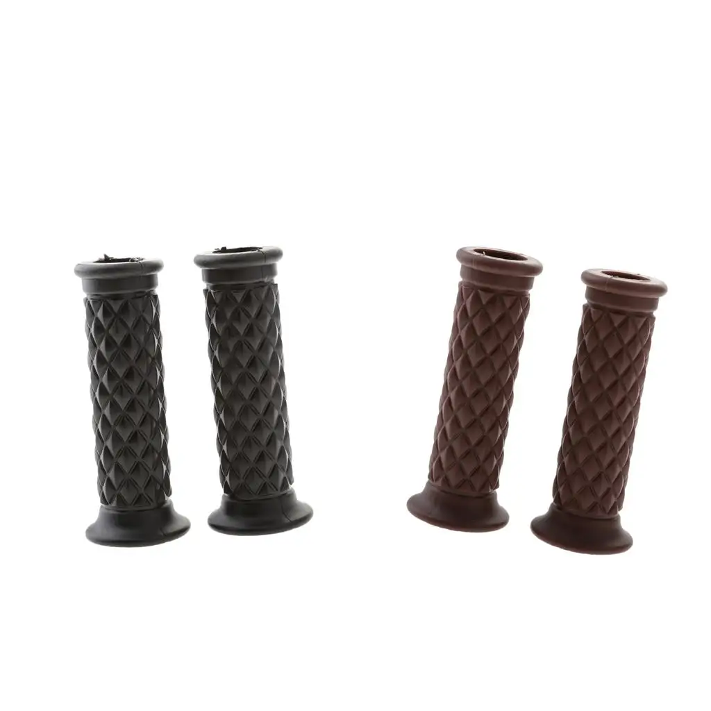 4 XMotorcycle Brown  Hand Grips 0.87