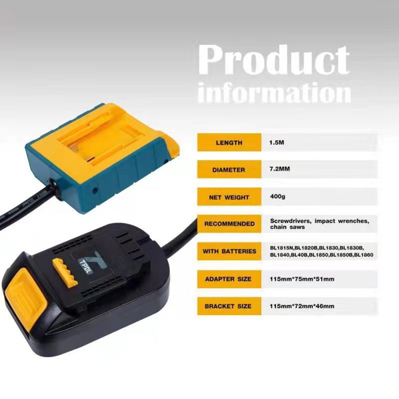 makita 18v Battery Weight Reducer 