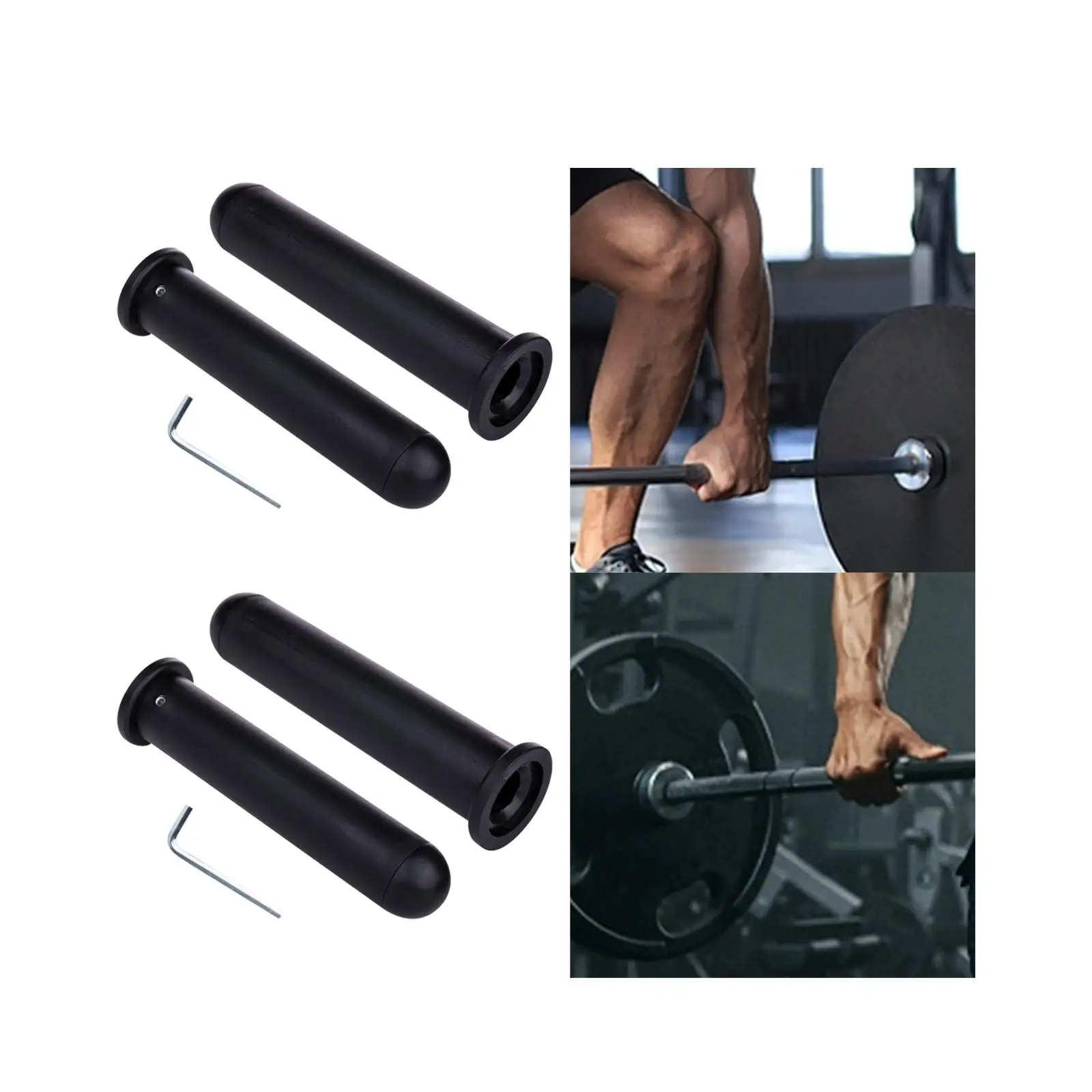 Barbell Adapter Sleeves Barbell Bar Workout Exercise Equipment Weight Bars Adapter for Home Gym Practice Weightlifting Fitness