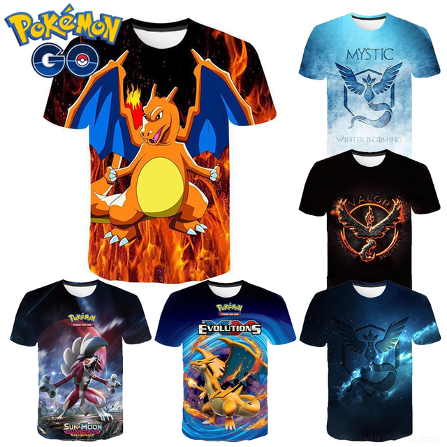 Buy Tshirt Pokemon Go Eevee Evolution Game